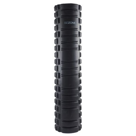 GoZone 24" Body Roller – Black, With multi-textured surface