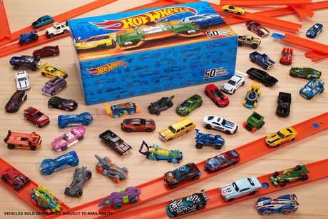 hot wheels 50 car pack