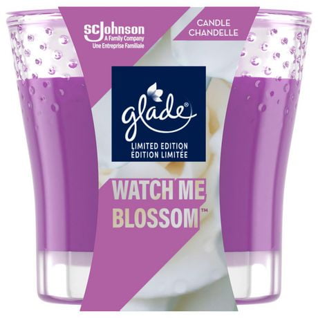 Glade® Scented Candle Air Freshener, Watch Me Blossom™, 1-Wick Candle