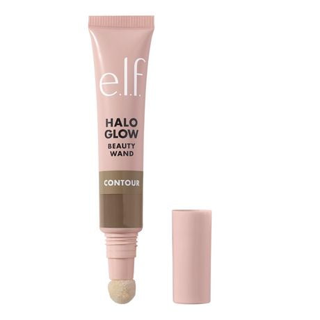 e.l.f. Cosmetics Tube Beaute Contour Halo Glow Contour avec applicateur à embout tampon, 10 mL