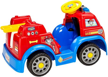 Power Wheels PAW Patrol Fire Truck Ride-On | Walmart Canada