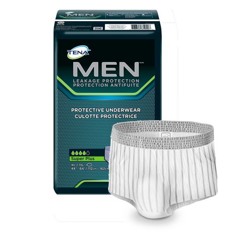 TENA Incontinence Underwear for MEN, Protective, Xlarge, 14 Count ...