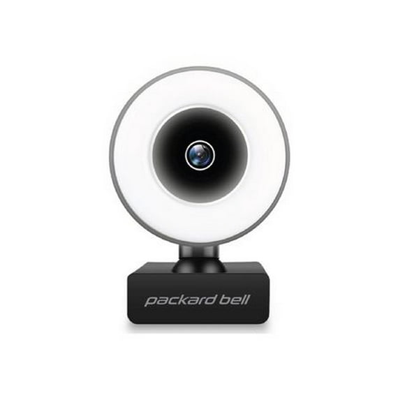 Webcam Packard Bell 1080P FHD avec anneau lumineux intégré