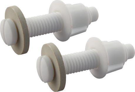 Peerless Toilet Seat Hinge Bolt Set, Toilet seat bolt set - Walmart.ca