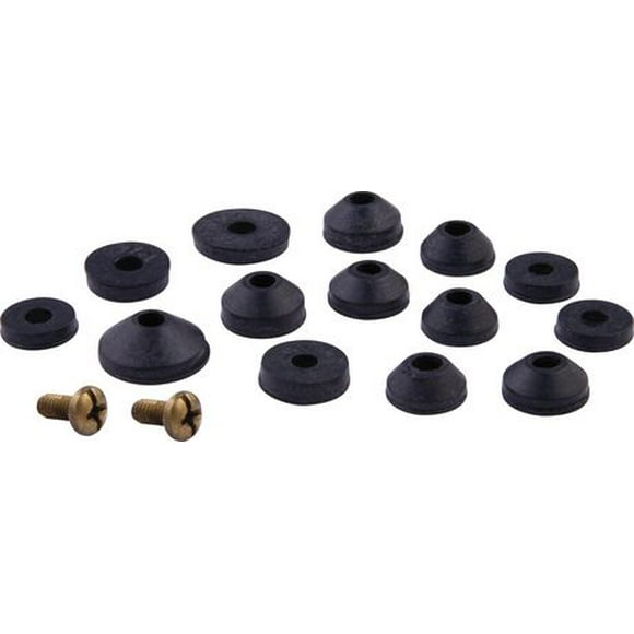 Peerless Assorted Faucet Washers with 2 Brass Screws, Peerless Assorted Washers