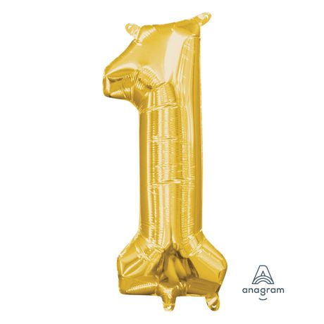 Anagram International Party Eh! Gold Mini "0" Banner, Includes one piece