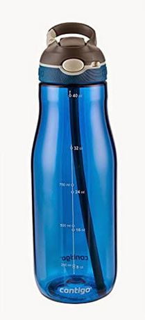 Contigo AUTOSPOUT Straw Ashland Water Bottle, 32 oz, Monaco | Walmart ...