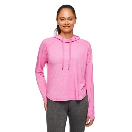 Athletic Works Women's Long Sleeve Hooded Top | Walmart Canada