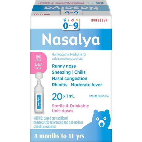 Enfants 0-9 Nasalya Médicament homéopathique