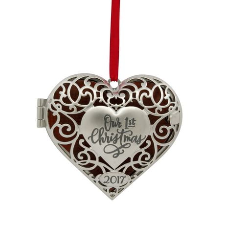 hallmark our first christmas locket 2017 metal christmas hallmark our first christmas locket 2017 metal christmas