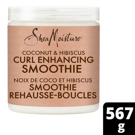 SheaMoisture Coconut & Hibiscus with Silk Protein & Neem Oil Curl-Enhancing Smoothie, 567g Smoothie