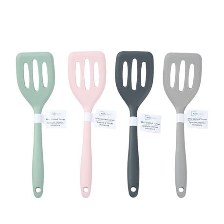 Mini spatule à fente Mainstays, couleurs assorties Mini spatule à fente Mainstays