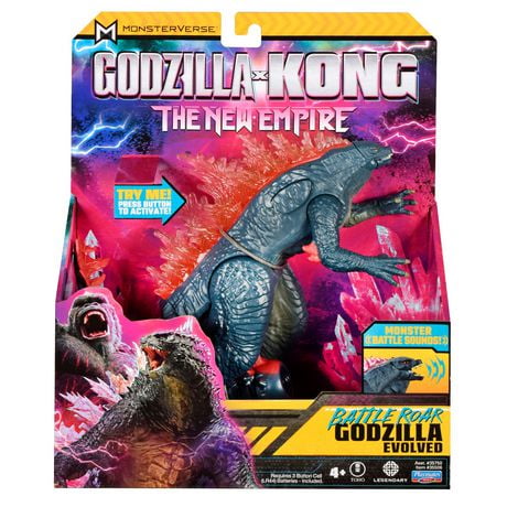 Godzilla x Kong : Figurine Godzilla Battle Roar de 7 Pouces