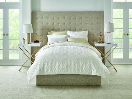 Hometrends Hotel Collection Jacquard Comforter Set Walmart Canada