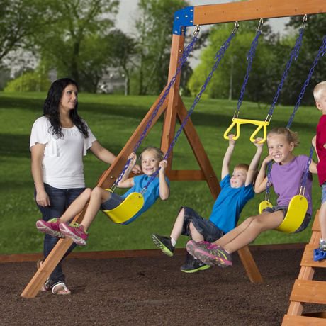 Backyard Ventures Discovery Dayton Swing Set | Walmart Canada