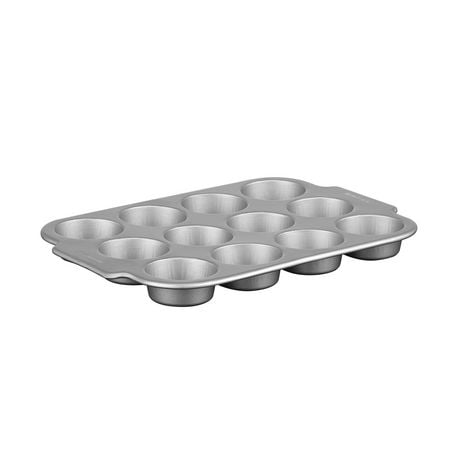 Starfrit THE ROCK WAVE 12-Cup Non-Stick Muffin Pan, Made of carbon steel