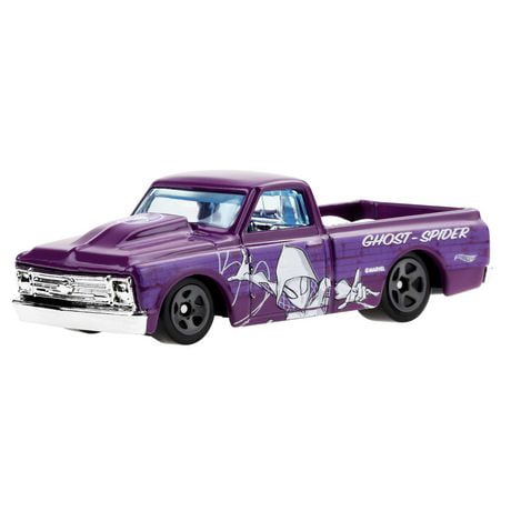 Hot Wheels 67 Chevy C10 Entertainment from Marvel’s Spiderverse, For