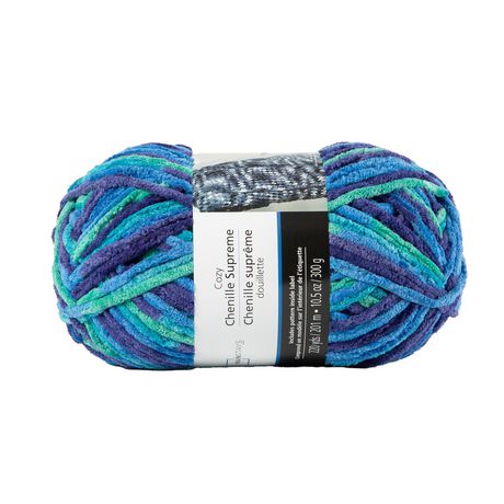 MAINSTAYS cozy ocean chenille yarn | Walmart Canada