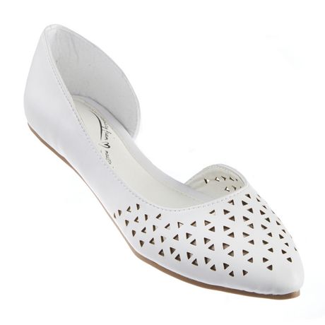 George Women’s Honour Pointed Toe Dorsay Flat | Walmart Canada