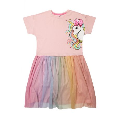 Jojo Siwa Girls tutu dress with short sleeves | Walmart Canada