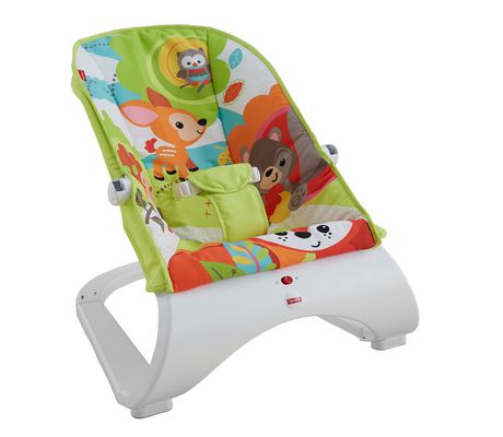 fisher price woodland friends comfort curve bouncer