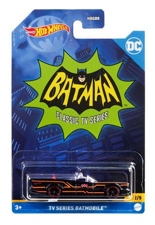 Hot Wheels Batman Themed Car Batmobile, for Kids 3 Years & Older ...