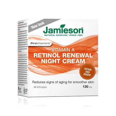 Jamieson Vitamin A Retinol Renewal Night Cream | Walmart Canada
