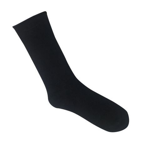 Secret® Bamboo Roll Top Crew Socks 3pk, Fits shoe sizes 6-10