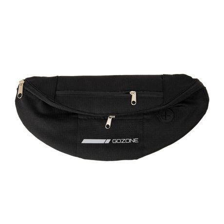 GoZone Full Size Waist Pack – Black, Adjustable fit