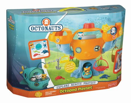 octonauts octopod playset asda