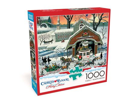 Buffalo Games Le puzzle Twas the Twilight Before Christmas en 1000 ...