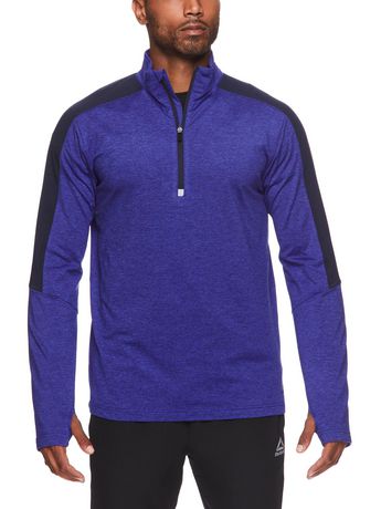 reebok quarter zip mens