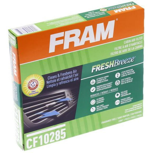 Filtre à air d’habitacle FCF10285 Fresh BreezeMD de FRAM(MD) Bicarbonate de soude Arm & Hammer