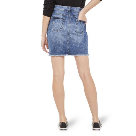 George Women's Taped Denim Mini Skirt | Walmart Canada