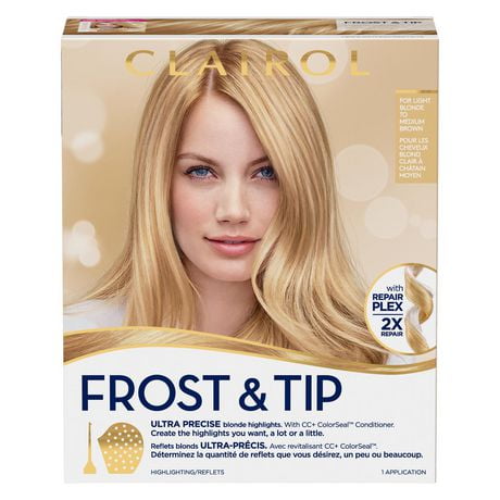 Clairol Nice'n Easy Frost & Tip Highlighting Kit, blonde highlighting kit