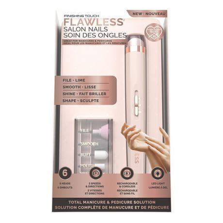 Finishing Touch Flawless™ Salon Nails, Flawless™ Salon Nails. Ideal for manicures