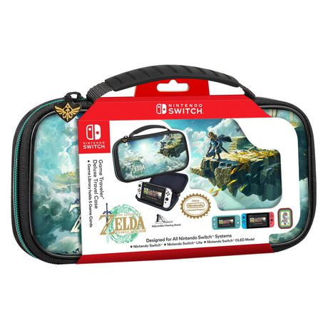 Game Traveller Deluxe Traveller Case: Zelda Tears of the Kingdom (Nintendo Switch™ • Nintendo Switch™ Lite • Nintendo Switch™ OLED Model), Nintendo Switch