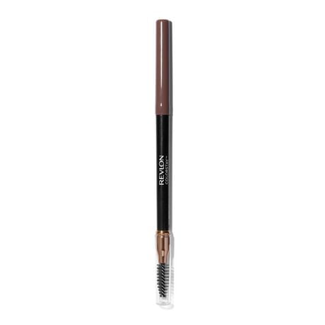 Revlon ColorStay Waterproof Longwearing Eyebrow Pencil, Retractable Angled Tip Applicator, 0.35g, 0.35 g