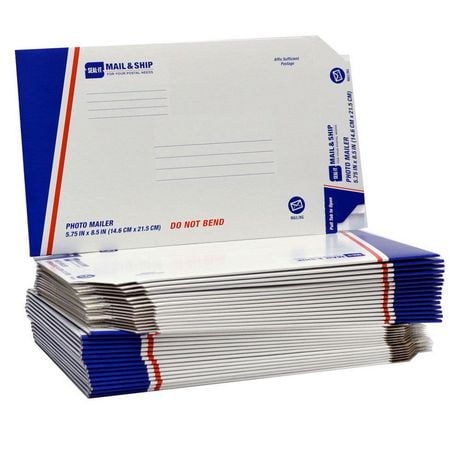 Seal-It Mail & Ship Chipboard Photo/Document Mailer, 5.7 Inches x 8.5 ...