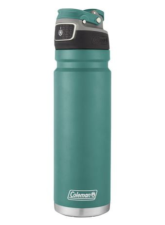 Coleman AUTOSEAL FreeFlow Stainless Steel Insulated Water Bottle, 24oz ...