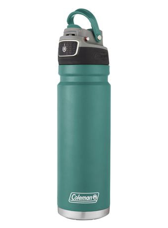 Coleman AUTOSEAL FreeFlow Stainless Steel Insulated Water Bottle, 24oz ...