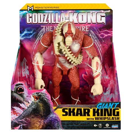 Godzilla x Kong, Figurine Géante du Roi Skar de 11" par Playmates Toys