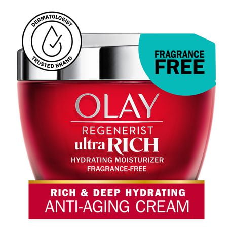 Hydratant pour le visage Olay Regenerist Ultra riche, non parfumé 50&nbsp;mL