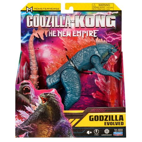 Godzilla x Kong 6" Godzilla Évolué (avec Rayon Thermique) par Playmates Toys