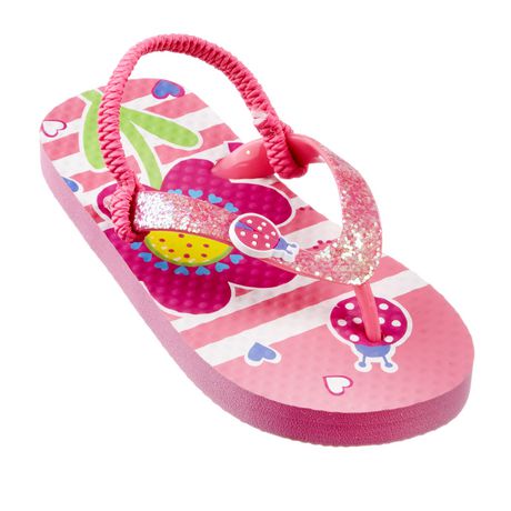George Toddler Girls' Ladybug Flip Flop Sandals | Walmart Canada