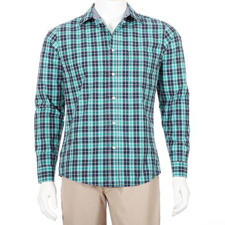 George Men's Long Sleeve Poplin Shirt | Walmart Canada