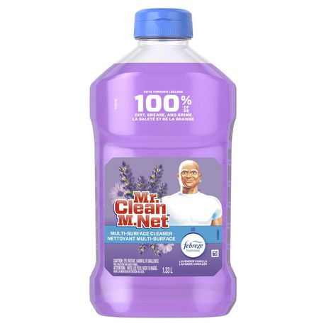 Mr. Clean Multi-Surface Cleaner with Febreze Freshness, Lavender Vanilla, 1.33 L