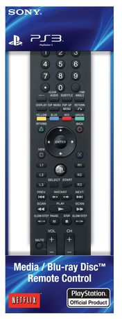 blu ray disc remote control ps3