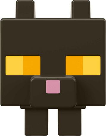 Minecraft Mob Head Minis Action Figure Cat, Video Game Character Figure ...