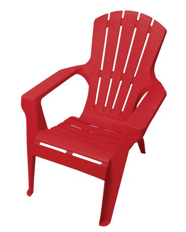 Gracious Living Resin Adirondack Chair, Plastic Wood Adirondack Chairs Canada